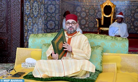 الملك محمد السادس يترأس احتفالية ليلة القدر المباركة بالقصر الملكي بالرباط