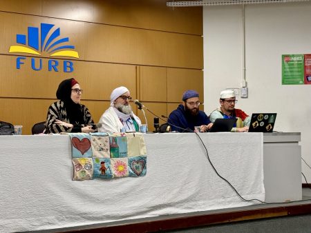 الشيخ فوزي محمد الكركري يحاضر بجامعة سانتا كاتارينا الفيدرالية بالبرازيل