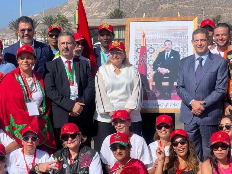 رالي المسيرة الخضراء يجوب مدن المملكة حاملاً قيم الوطنية و التلاحم