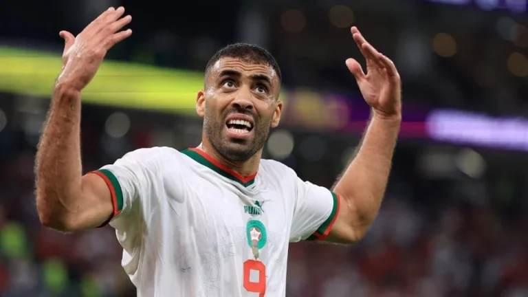 لقب عربي يختتم المسيرة عبد الرازق حمد الله يودع المنتخب المغربي