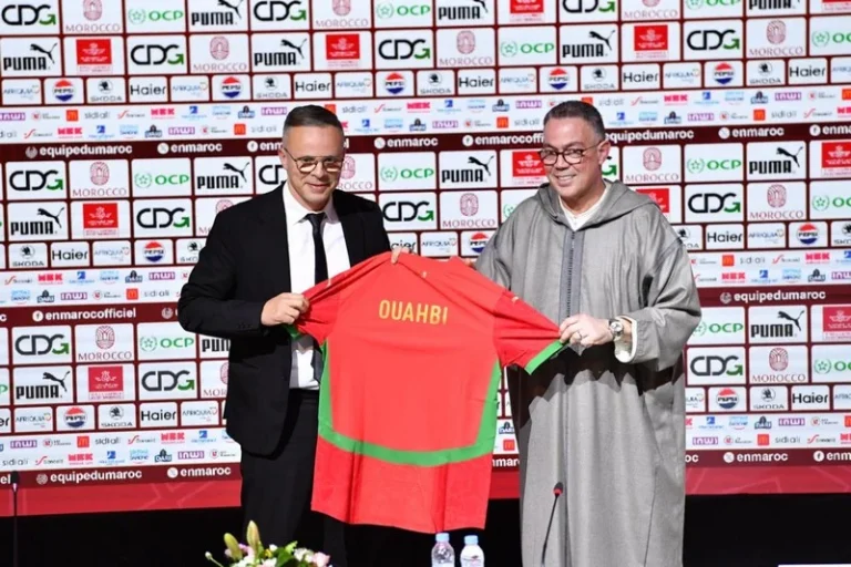 الجامعة الملكية المغربية لكرة القدم تعلن تعيين محمد وهبي مدربا للمنتخب المغربي
