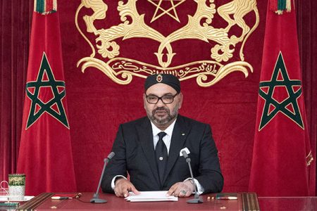 تهنئة السيد منير ليموري لجلالة الملك محمد السادس بمناسبة عيد الفطر المبارك