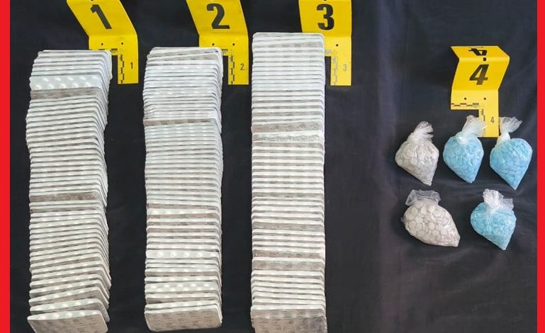 أمن طنجة يوقف مشتبهاً فيه ويحجز 5500 قرص مخدر بضواحي المدينة