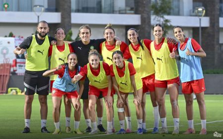 المنتخب المغربي للسيدات يواصل استعداداته تأهباً لنهائيات كأس أمم إفريقيا بالمغرب
